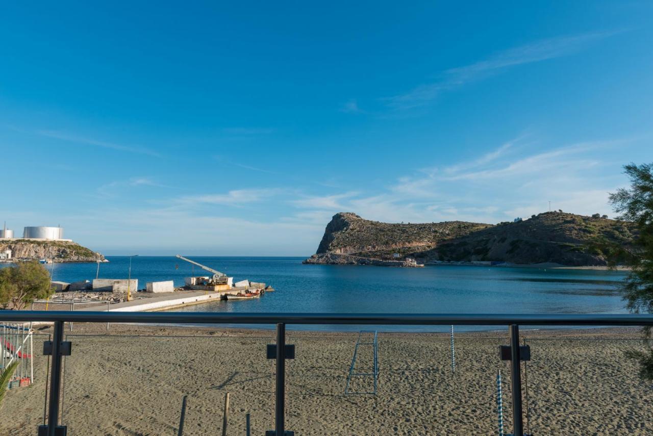 Beach Front Condo South Crete Kaloi Liménes Dış mekan fotoğraf