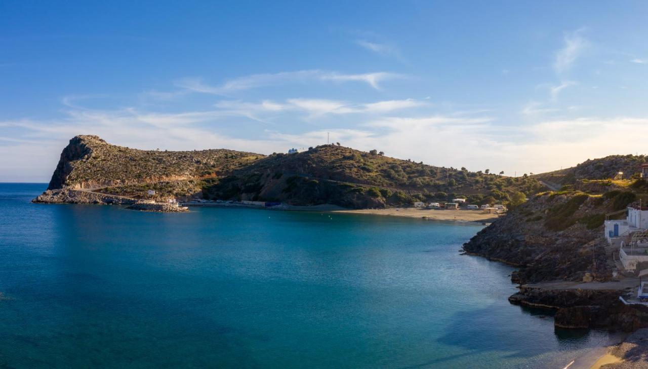 Beach Front Condo South Crete Kaloi Liménes Dış mekan fotoğraf